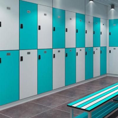 Commercial Cabinet Customized Size Color High Pressure Laminate Locker, Room Furniture HPL Locker/