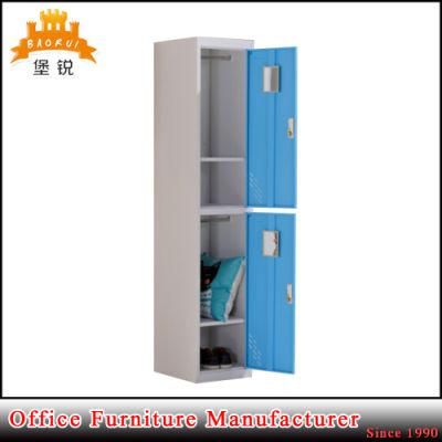 Cheap 2 Door Gym School Storage Steel Locker Cabinet Metal Locker