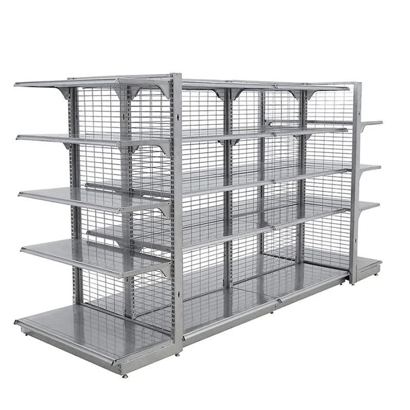 Supermarket Shelf Display Gondola for Sale High Grade Shopping Mall Racking Stand