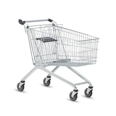 China Professional Supplier of 180L European Style Shopping Cart Supermarket Shopping Trolley