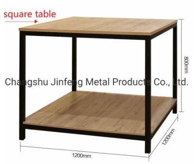 Combination Store Heavy Duty Wooden and Metal Display Rack