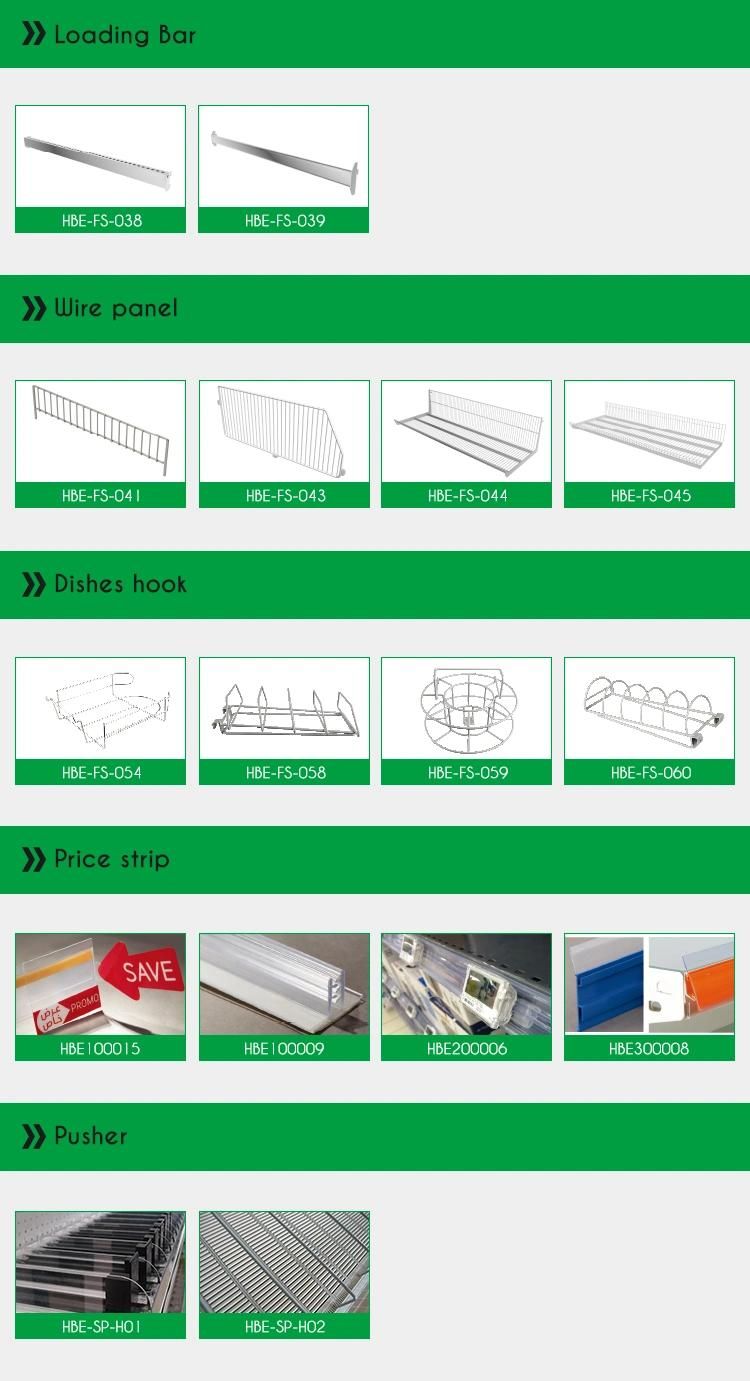 Heavy Duty Metal Supermarket Display Shelf