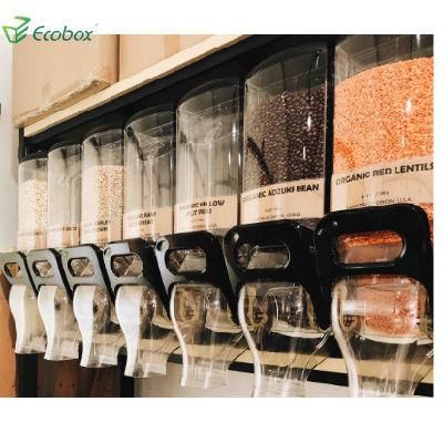 Ecobox Acrylic Gravity Grain Dispenser Bulk Food Dispensers Gravity Bin