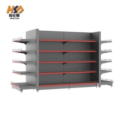 Professional Metal Display with Price Grocery Gondola Heavy Duty Good Quality Supermarket Shelf for Wholesalers