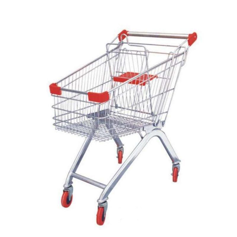 Custom Eco Friendly Shopping Grocery Cart, Wholesale Supermarket Folding Shopping Trolleys