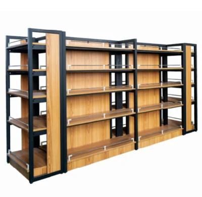 Luxury Wooden Convenience Shelf, Supermarket Store Shelf