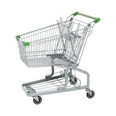 German Metal Supermarket Shopping Trolley for Convenience Store