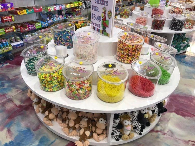 Supermarket Bulk Food Bin Plastic Candy Bin