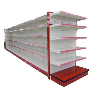 Convenient Installation Supermarket Metal Shopping Shelf Display Racks