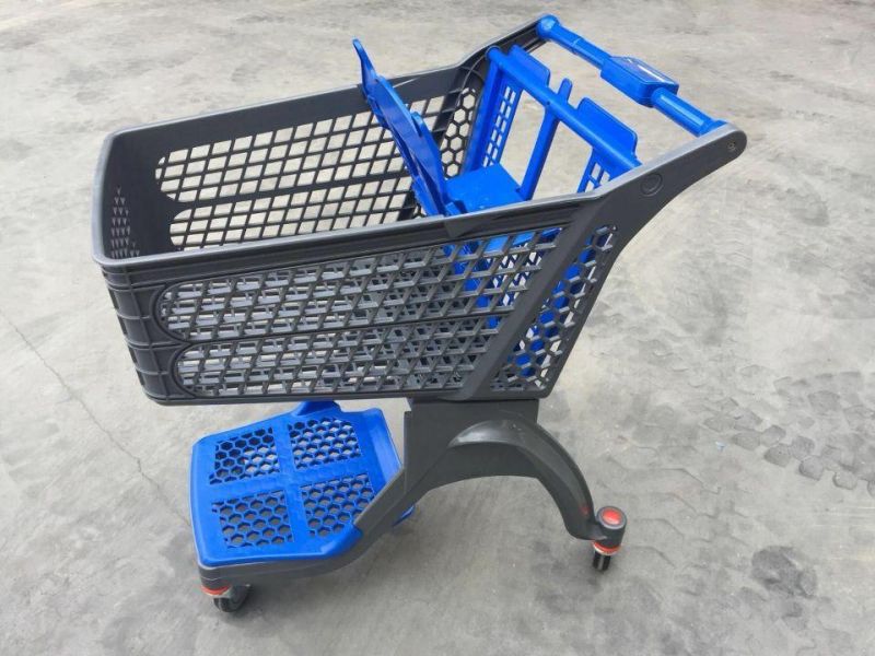 Plastic Shopping Trolley with New Material From China Factory