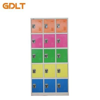 Office Furniture Manufacture 15 Doors Metal Multi-Door Lockers Work Locker