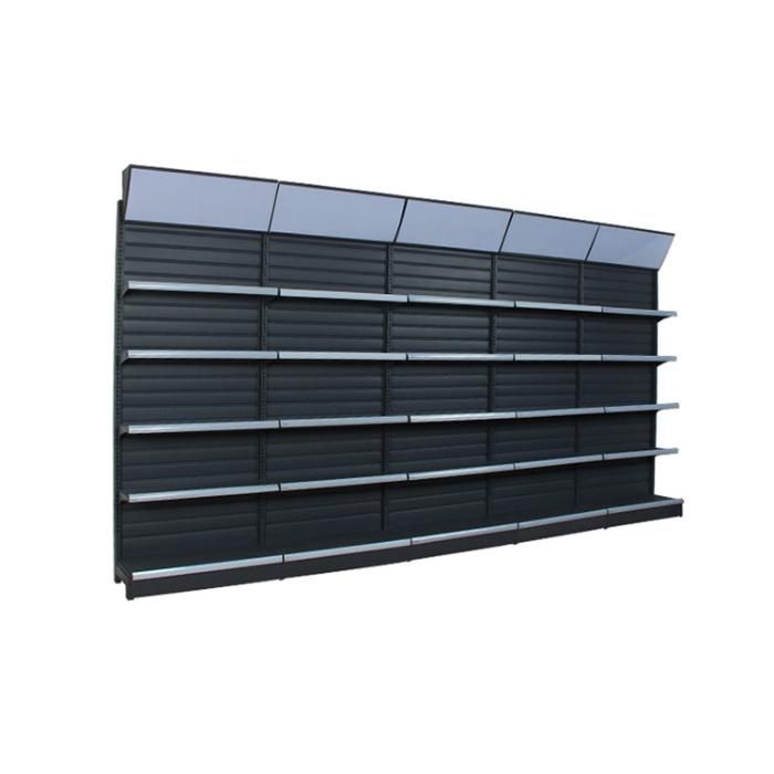 OEM ODM Supermarket Single Side Wall Shelf Double Side Gondola Shelves with Good Price