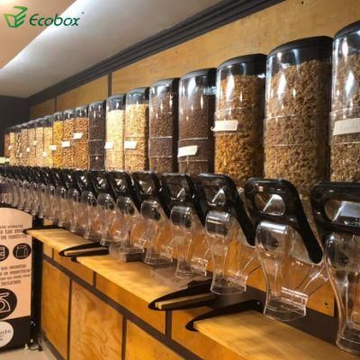 Ecobox Nuts Coffee Beans Gravity Bulk Food Dispenser Dry Food Dispenser Dispenser Cereal Acrylic Candy Dispenser for Shop