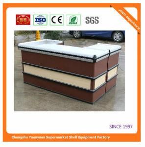 High Quality Shop Supermarket Checkout Counter with Good Price 09053