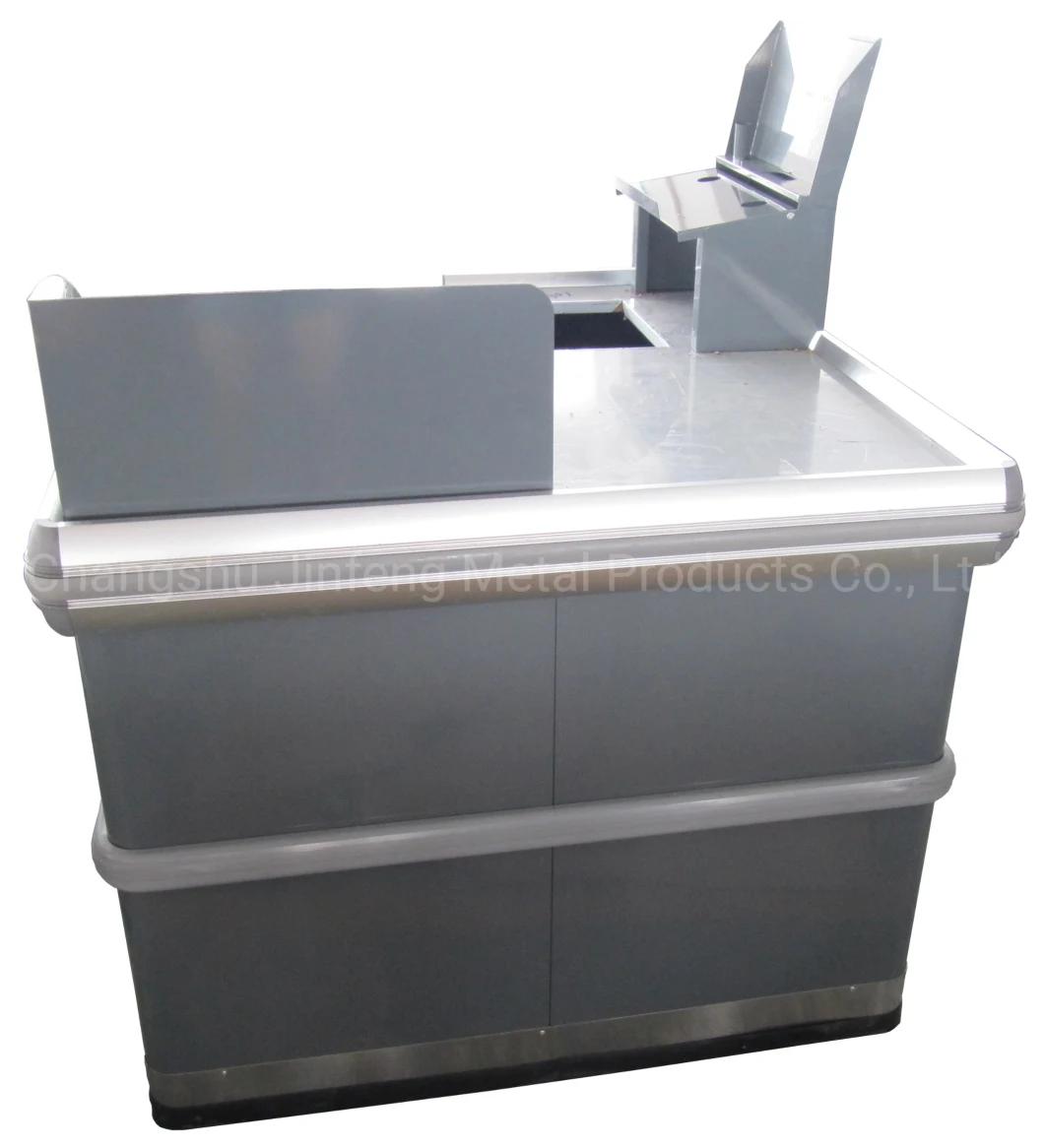 Supermarket & Store Fixture Checkout Counter Cash Table