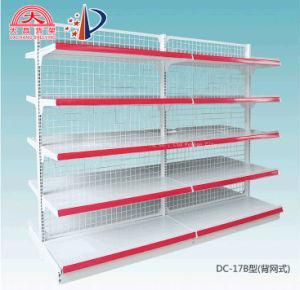 Customized Double-Sided Supermarket Shelf Display Racks Supermarket Equipment
