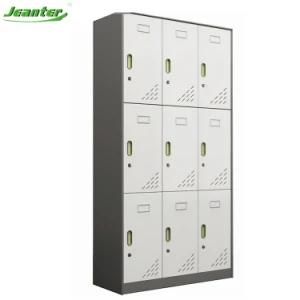 Durable Metal Storage Dressing Room 3 Tiers Locker