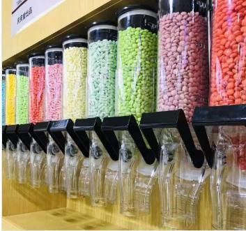 Supermarket Bulk Cereal Nut Candy Dispenser Food Bins Snacks Dispenser