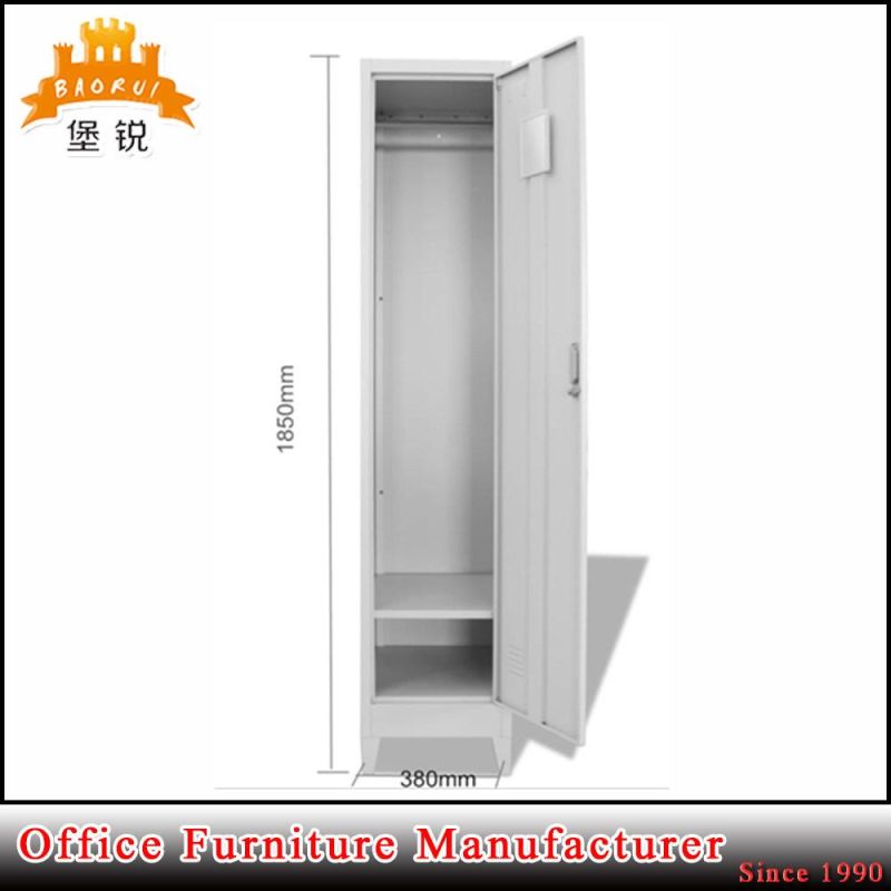 Single Door Metal Locker with 10cm High Leg