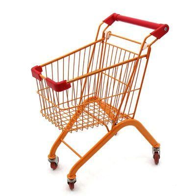 Supermarket Heavy Duty Folding Shopping Cart Shopping Trolley for Supermarket