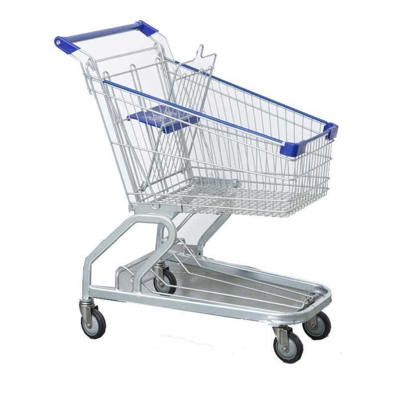 Supermarket High Quality Metal Shopping Trolley Grocery Shopping Carts