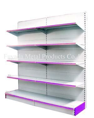 Supermarket Single-Sided Back Panel Rack (012)