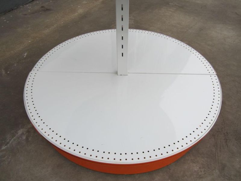 Hot Sale Supermarket Round Shelf Metal Display