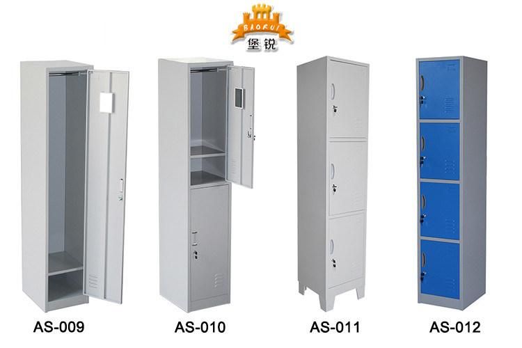 Single Column 6 Door Metal Locker