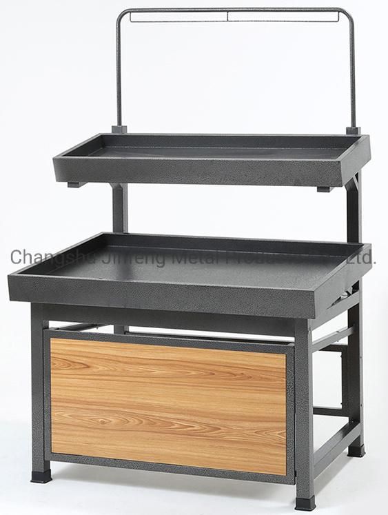 Supermarket Shelves Fruits Rack Display Stand for Vegetables