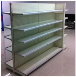 Supermarket Shelf Back Panel with Holes