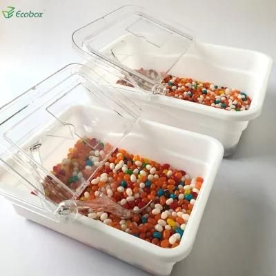 Supermarket Bulk Dry Fruit Bin PP Food Container Candy Bins