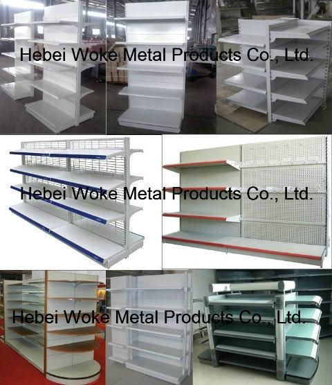 Hebei Woke Supermarket Double Sided/ Single Sided Shelving