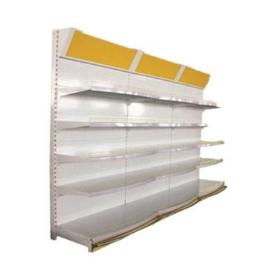 Customized Single Sides Perforated Back Panel Shelf Top Light Box