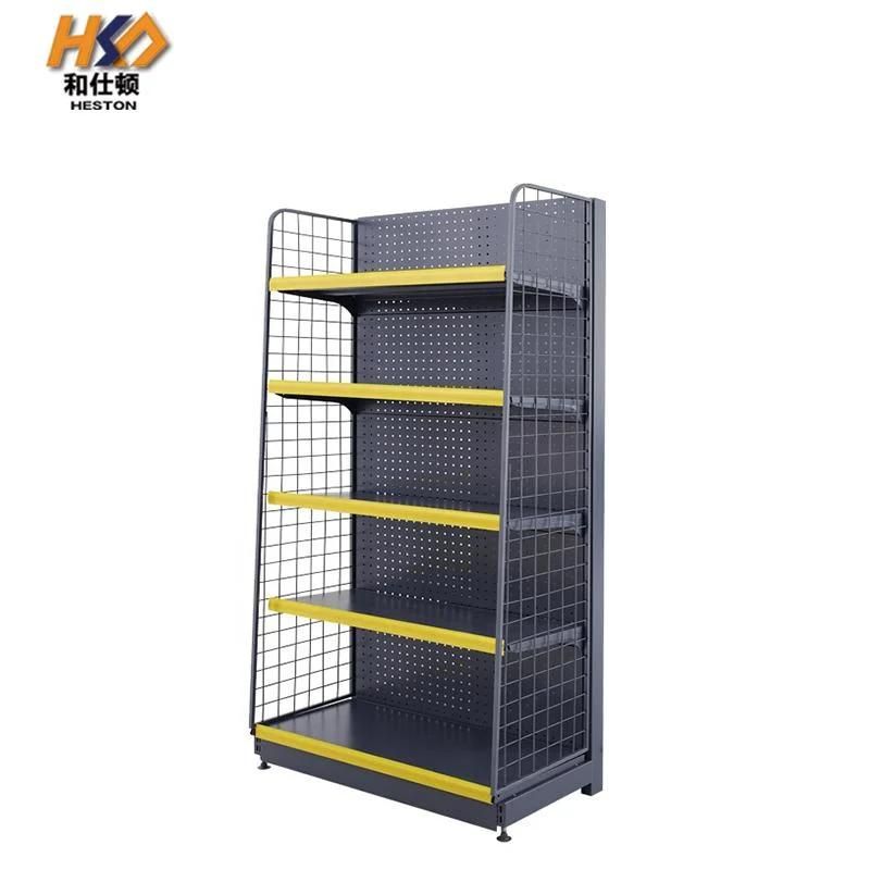 Grocery Snacks Display Stand Racks Metal Display Shelf General Gondola