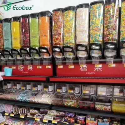 Bulk Cereal and Nuts Food Grade Gravity Dispensers for Retail