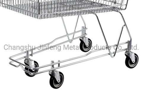 Supermarket Trolleys Shopping Carts with Four Wheels