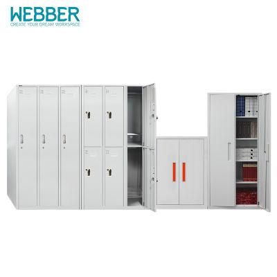 Modern Metal Locker Storage Filing Cabinet for Multipurpose with Lock