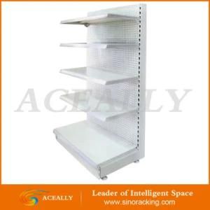 Heavy Duty Metallic Advertising Supermarket Shelf