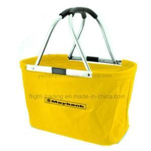 Waterproof Folding Portable Picnic Supermarket Shopping Basket with Cool Function