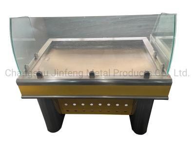 Cooked Food Display Warmer Cabinet Fresh-Keeping Cabinet Display Showcase with Glass Cover