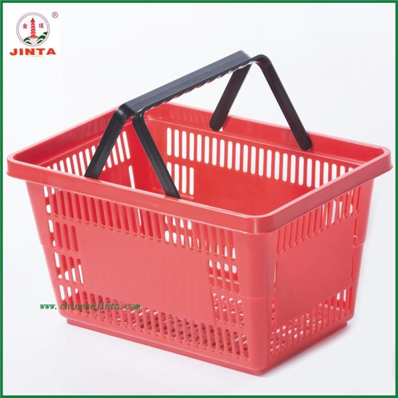 Top Quality CE Proved Cheaper Plastic Shopping Baskets (JT-NDK)