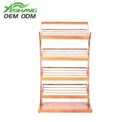 Professional Custom Store Display Wood - Grain Metal Display Stand, Supermarket display Rack