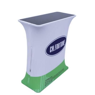 Tension Fabric Pop up Promotion Table for Exhibition Advertising