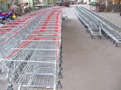 High Quality American Supermarket Shopping Trolley Supermarket Shopping Trolley Cart
