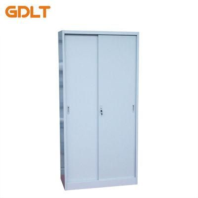 Steel Metal Storage Cabinet Sliding Door Steel File Cabinet Filing Cabinet with Adjustable Shelves