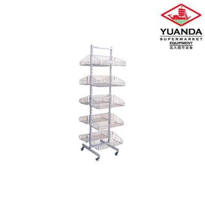 Wire Basket display Shelf for Sale