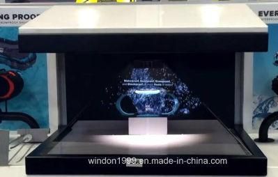 3D Hologram Pyramid Display Showcase / Holo Box