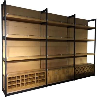Manufacturer Promotion Gondola Shelf Single Shelving Display Stand Racking