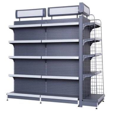 Promotion Steel Frame Supermarket Hanging Goods Display Shelving