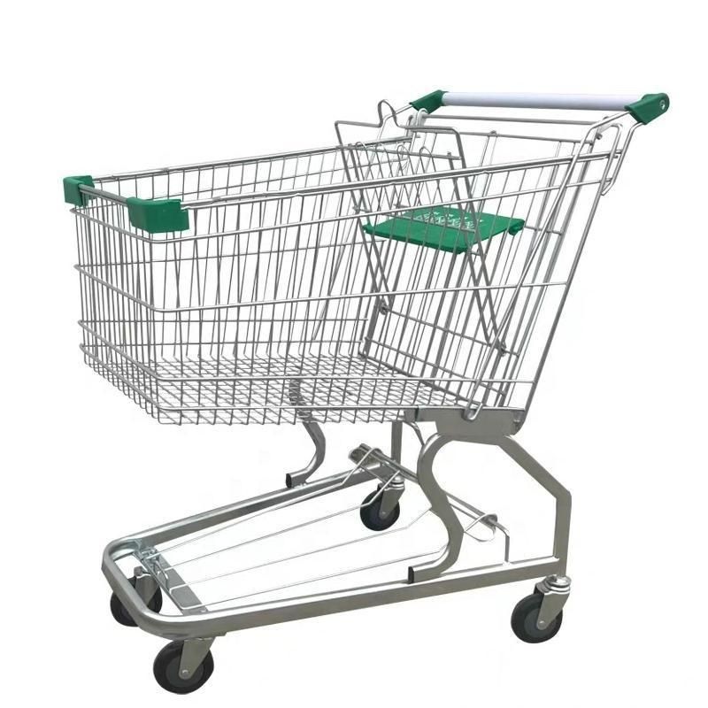 Factory Wholesale Aluminium Foldable Customized Shopping Trolley Cart